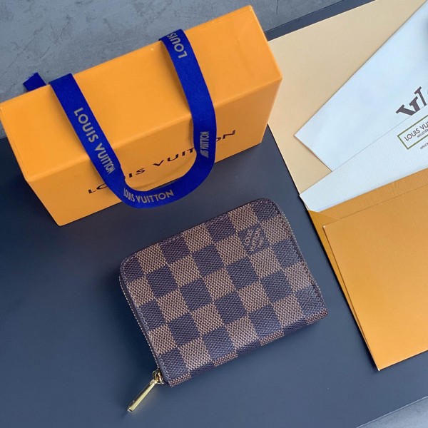 Louis Vuitton 루이비통 지피 코인 퍼스 다미에 에벤 지갑 N63070